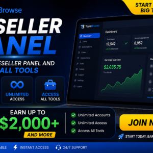 Tools Browse reseller panel